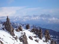 Etna, 3343 m. M.Flaccavento in Valle del Bove.